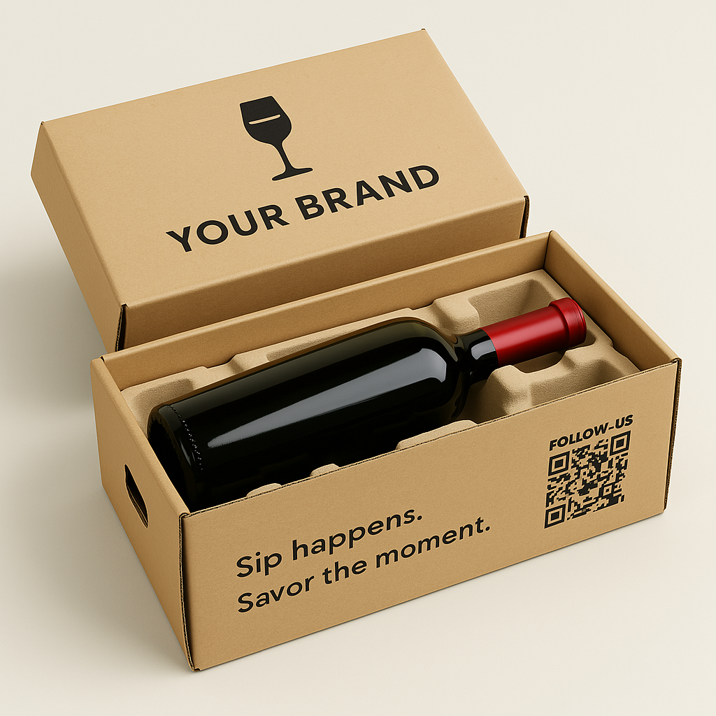 The Benefits of Using Custom-Printed Wine Shipping Boxes for Branding