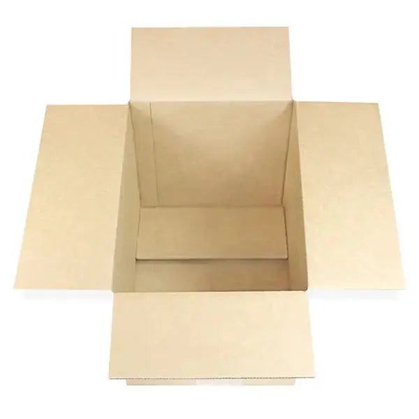 Four (4) Bottle Outer Box for Pulp Shipper (15 1/4" x 10 1/2" x 11") WEST COAST (Copy) Molded Pulp Packaging
