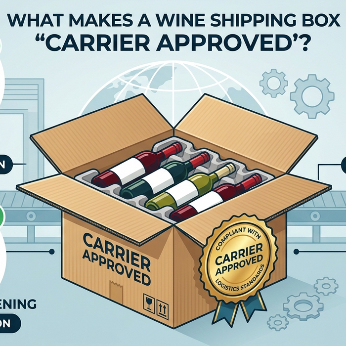 What Makes a Wine Shipping Box “Carrier Approved”?