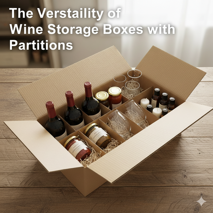 The Versatility of Wine Storage Boxes with Partitions
