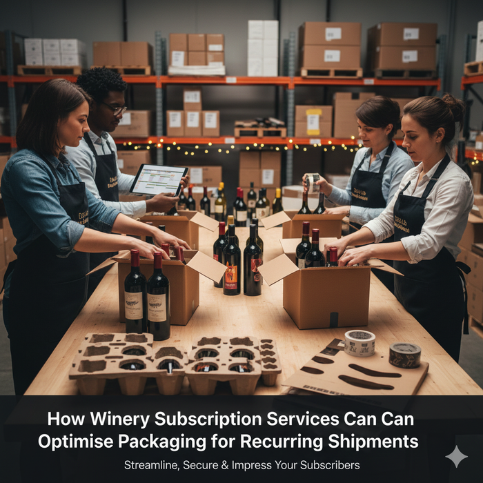 How Winery Subscription Services Can Optimise Packaging for Recurring Shipments