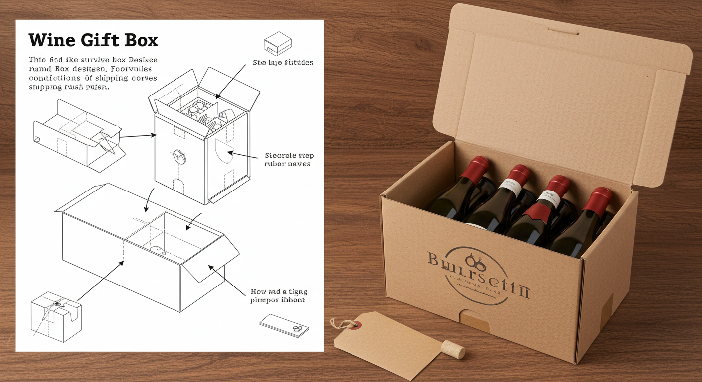 How to Build a Wine Gift Box That Survives Shipping Rush