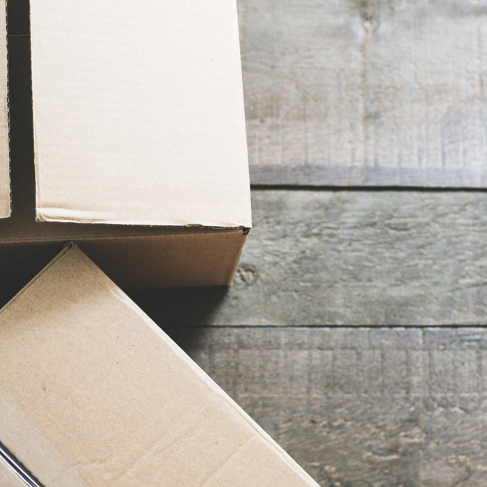 Wine subscription box packaging ready for shipment