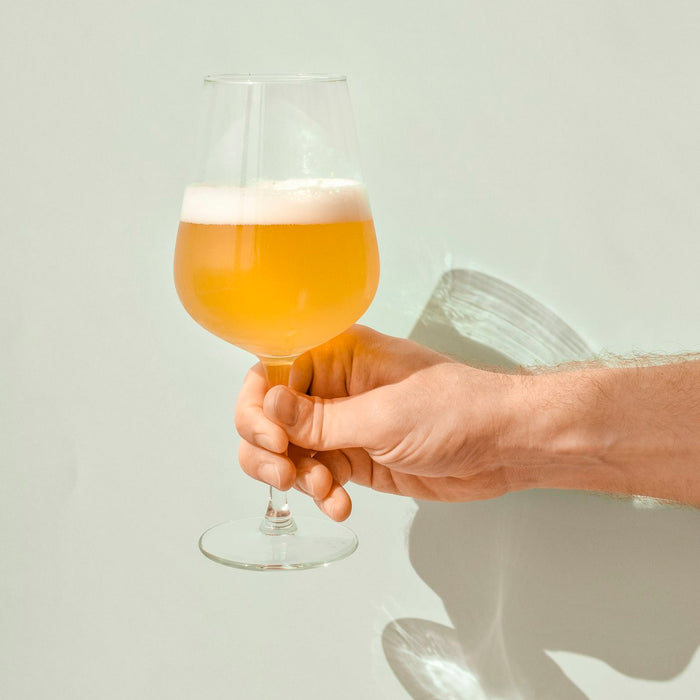 Craft beer bottles ready for shipping