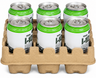 Beer can shippers — molded pulp tray kits for safe 12oz and 16oz beer can shipping