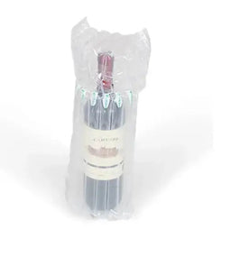 Air cushion wine shippers — inflatable packaging for safe wine bottle shipping