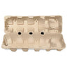 Molded pulp wine shipper trays — tray-only options for single, 2, 3, 4, 6, and 12 bottle configurations