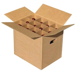 Wine bottle carriers — tote bags and corrugated carriers for transporting wine bottles
