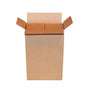 Two bottle wine shipping kit — corrugated wraps and outer box for two 750ml bottles