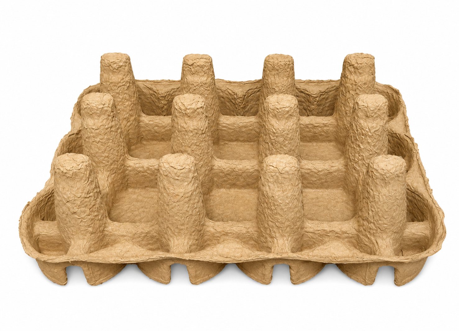 Twelve (12) Bottle Beer Shipper Trays - Top & Bottom Tray Set Only