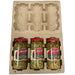 3 Jar Pulp Shipper (Large) - Clamshell Molded Pulp Packaging