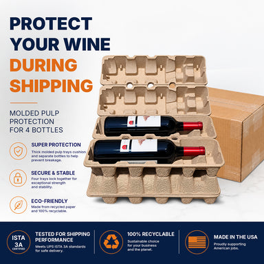 Protect your wine_ 4 bottles