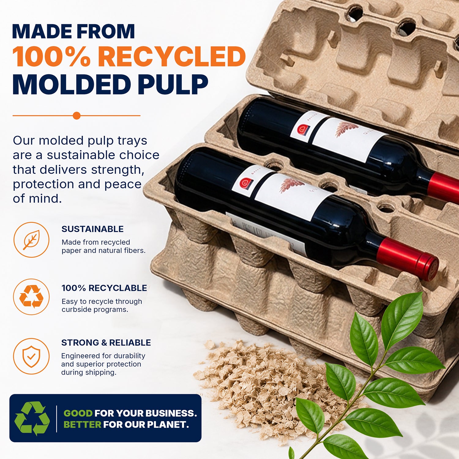 Made from 100 recycled_4 bottles