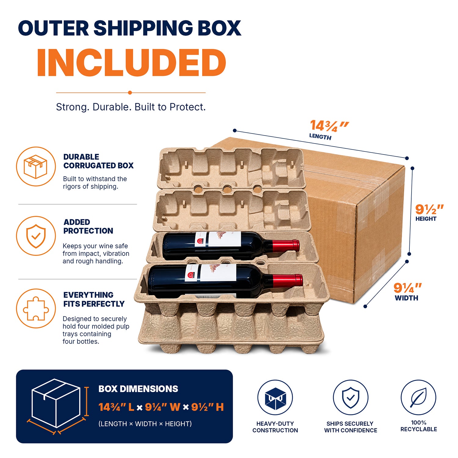 Outer shipper box_4 bottles