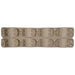 4 Bay Roll Cradles - for 10" diameter rolls - 12 per box Molded Pulp Packaging