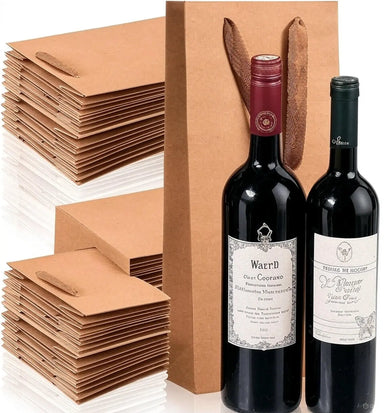 Four (4) Bottle Wine Tote Bag (Copy) Molded Pulp Packaging