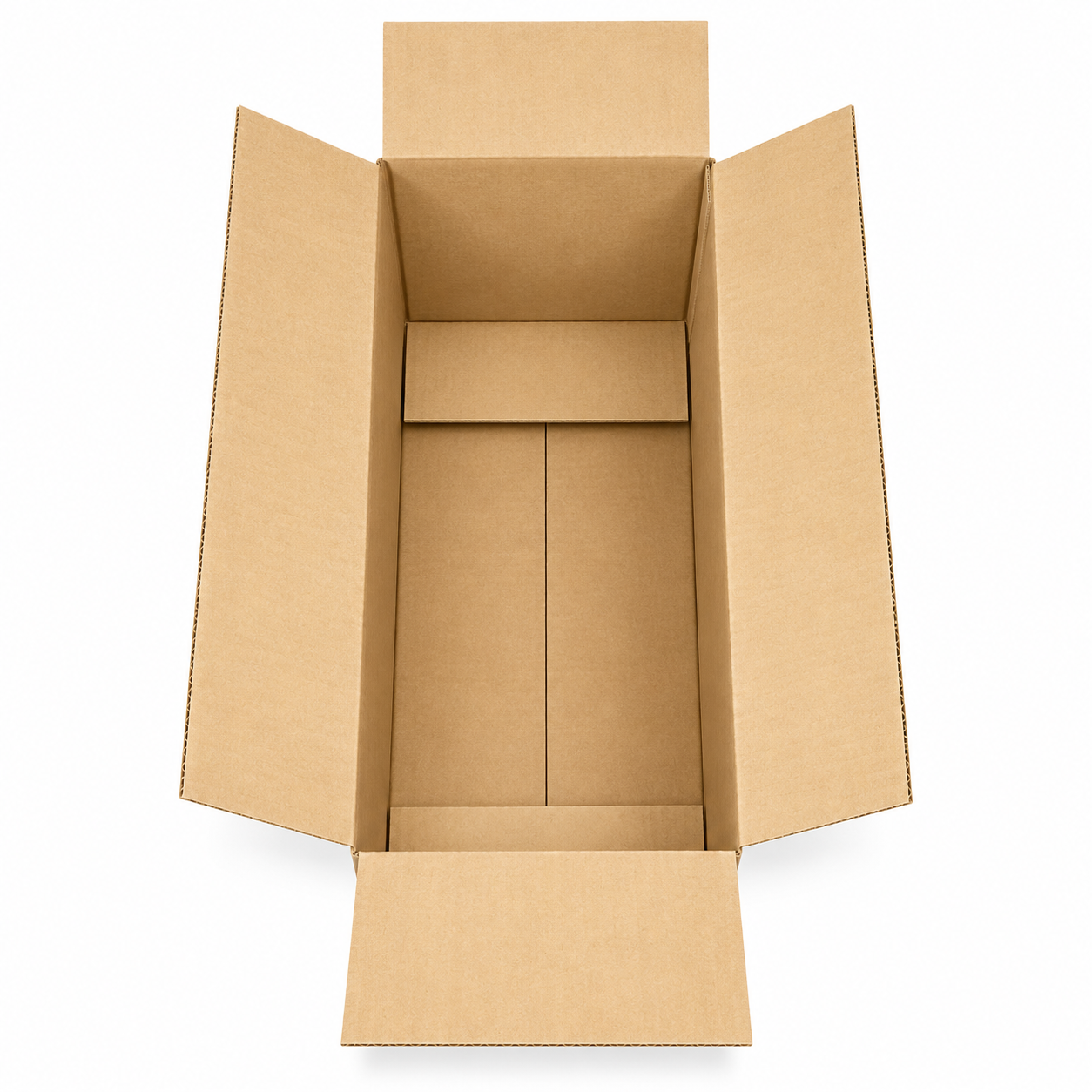 Single (1) Bottle Outer Box for Pulp Shipper (15 1/4" x 5 1/2" x 5 1/2") WEST COAST