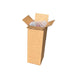Single (1) Bottle Air Cushion Shipper Kit - 1 inflatable shipper & 1 outer shipper box Molded Pulp Packaging