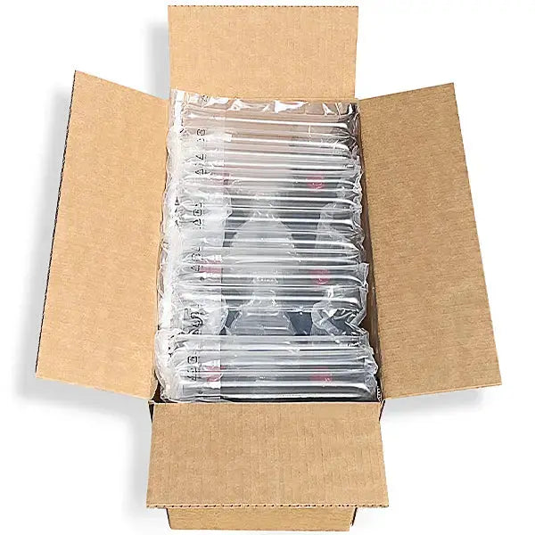 Six (6) Bottle Air Cushion Shipper Kit - 1 inflatable shipper, 1 top pad & 1 outer shipper box (Copy) Molded Pulp Packaging