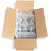 Six (6) Bottle Air Cushion Shipper Kit - 1 inflatable shipper, 1 top pad & 1 outer shipper box (Copy) Molded Pulp Packaging