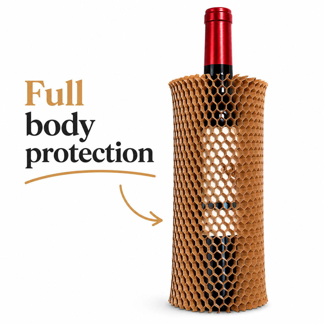 Twelve (12) Bottle Stand Up Wine Shipper Kit (with honeycomb bottle protection)