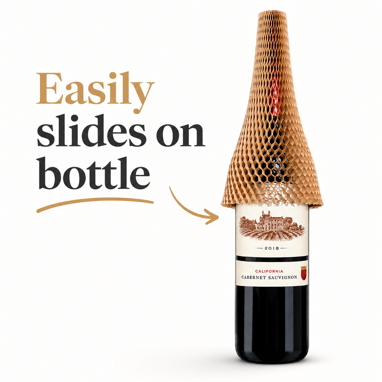 Twelve (12) Bottle Stand Up Wine Shipper Kit (with honeycomb bottle protection)
