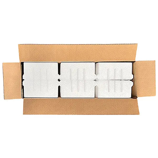 Three Bottle Foam Shippers| Foam Wine Shippers — WineShippingBoxes.com