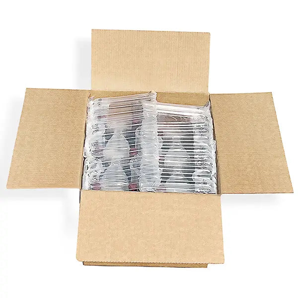 Twelve (12) Bottle Air Cushion Shipper Kit - 2 inflatable shippers, 1 top pad & 1 outer shipper box Molded Pulp Packaging