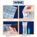 Twelve (12) Bottle Air Cushion Shipper Kit - 2 inflatable shippers, 1 top pad & 1 outer shipper box Molded Pulp Packaging