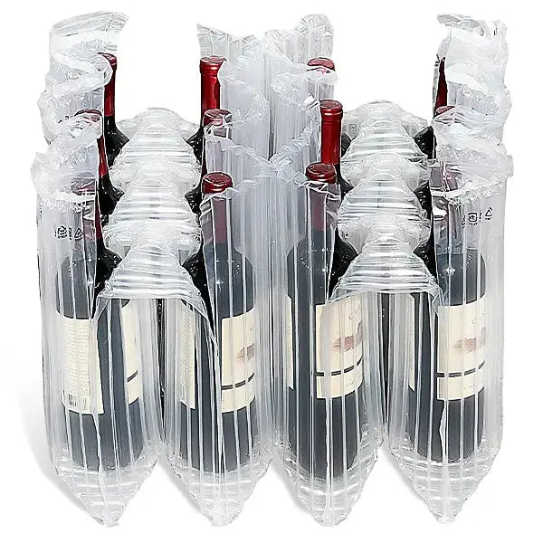 12-Bottle Air Cushion Shipper Kit – 2 Inflatable Inserts & Outer Box ...