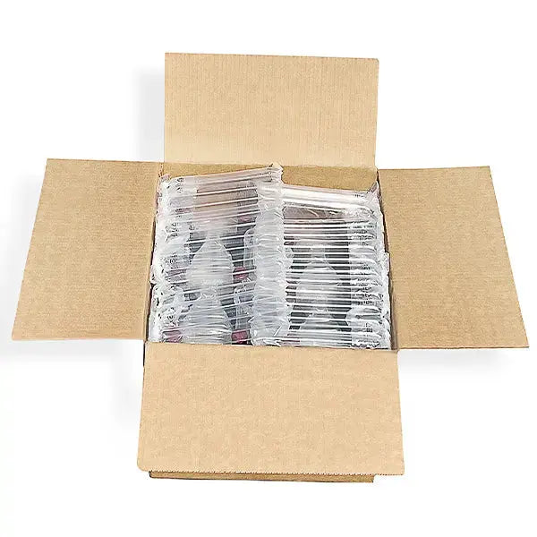 Twelve (12) Bottle Air Cushion Shipper Kit - 2 inflatable shippers, 2 top pads & 1 outer shipper box (Copy) Molded Pulp Packaging