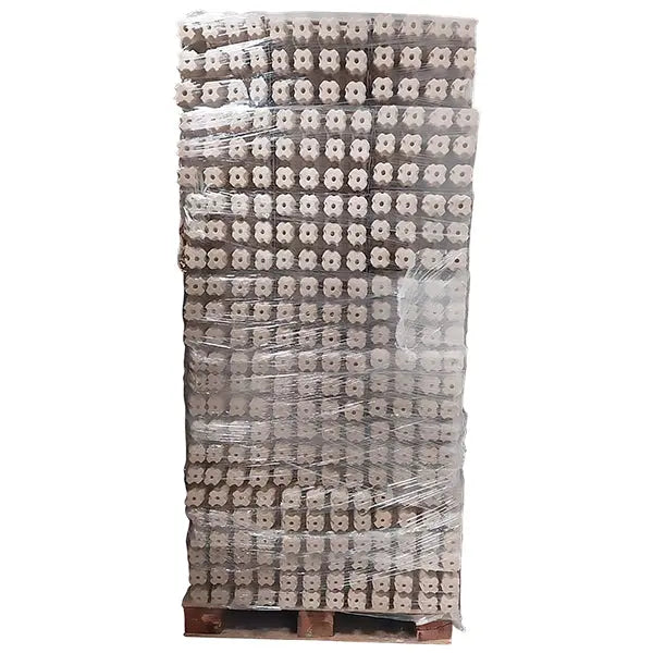 Two Bottle Clamshell Trays (Pallet Quantity - 996 trays) (Copy) Molded Pulp Packaging