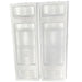 Two (2) Bottle Foam Shipper Kit - 2 foam shippers & 1 outer shipping box Molded Pulp Packaging