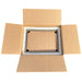 Six (6) Bottle Eco Friendly Foam Shipper Kit System Molded Pulp Packaging