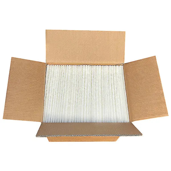 Six (6) Bottle Eco Friendly Foam Shipper Kit System Molded Pulp Packaging