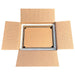 Twelve (12) Bottle Eco Friendly Foam Shipper Kit System Molded Pulp Packaging