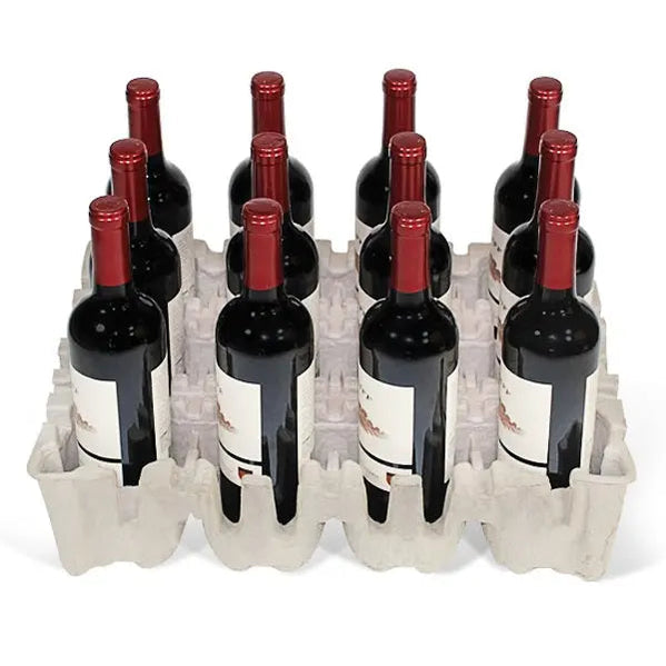 Pulp Wine Shippers Pulp Beer Shippers Bottle Shipping Boxes