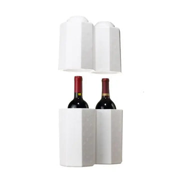 Two (2) Bottle Foam Shipper Only (2 Pallet Minimum) Molded Pulp Packaging