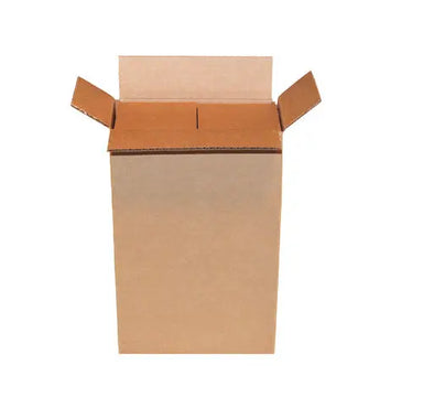 Two (2) Bottle Wine Shipping Boxes - Kit - 2 inner corrugated wraps & 1 outer shipping box Molded Pulp Packaging