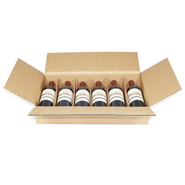 Wine Storage Boxes 6 & 12 Bottle Boxes Storage Boxes Cardboard