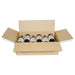 Wine Storage Box Kit w/ pulp inserts - Twelve (12) Bottle Molded Pulp Packaging